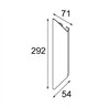 Modular Chival Wall Up/Down 292 2x LED DE | Applique