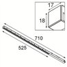 Modular Pista Linear Spots Track 48V 710 1x LED | Schienenbeleuchtung