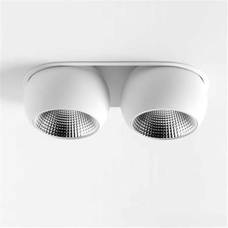 Modular Marbul Recessed Adjustable 115 2x LED DE | Spot encastré