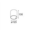 Modular Smart Tube Surface 115 1x 1800-3000K WD DI 350mA | Plafonnier