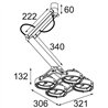 Modular Nomad Surface Adjustable 4x LED AR111 DI | Plafonnier