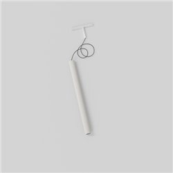 Modular Extruded Stripped Track 48V Suspended 46 600 1x LED DI | Éclairage sur rail