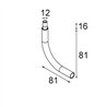 Modular Stick Modupoint Curved 90°