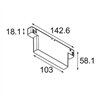 Modular Track 48V Dim Module Casambi