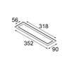 Modular Backplate 352x90