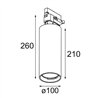 Modular Charlatan Track 230V Adjustable 100 1x LED DI | Éclairage sur rail