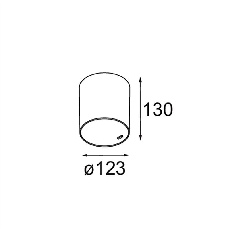 Modular Smart Tube Surface 115 1x DE | Plafonnier