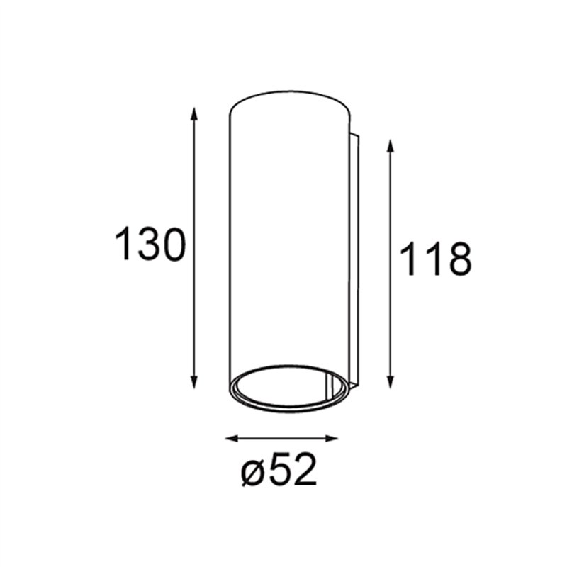 Modular Smart Tube Wall Up/Down 48 2x DE | Applique