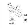 Modular Kogel Surface Adjustable 58 1x LED DI | Deckenlampe / Wandlampe