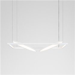 Modular Geometry Suspended Adjustable 672x1288 2x LED DE | Lampe à suspension