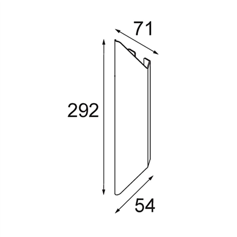 Modular Chival Wall Up/Down 292 2x LED DI | Applique
