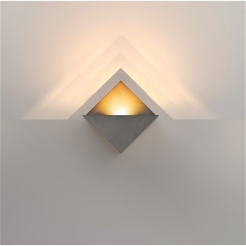 Modular Impulse Square Wall 1x LED DI | Wandlampe