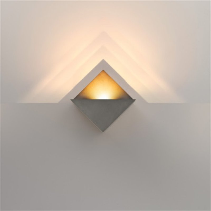 Modular Impulse Square Wall 1x IP44 LED DE | Wandlampe