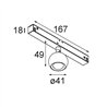 Modular Marbulito Track 48V Adjustable 41 1x LED | Schienenbeleuchtung