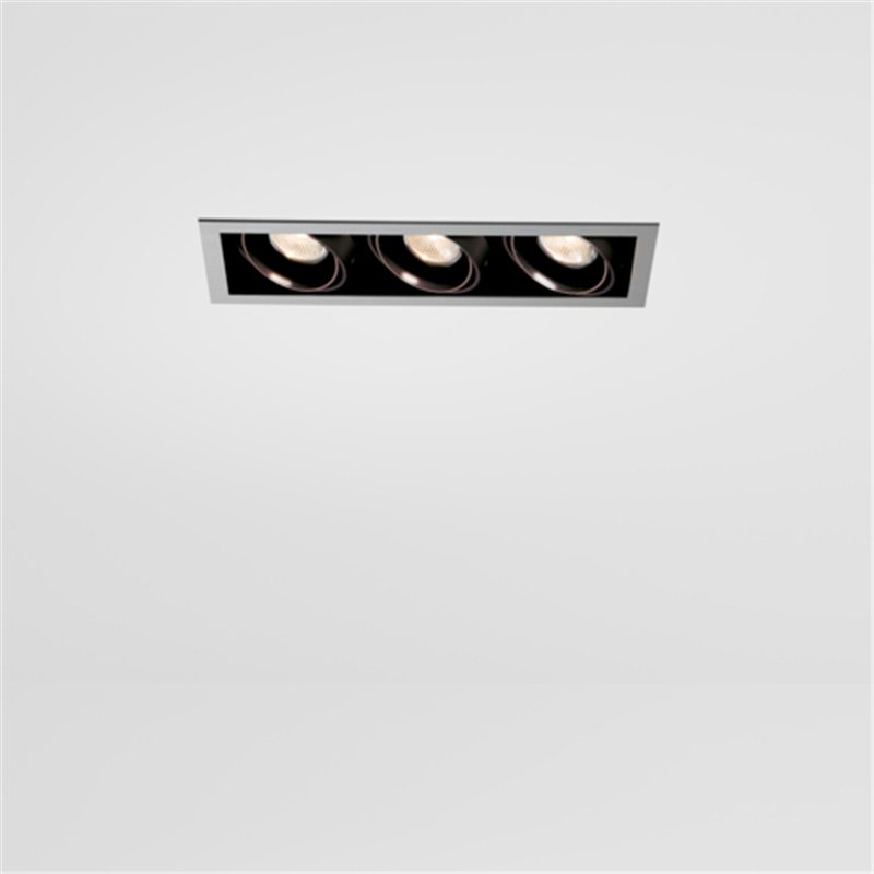 Modular Mini-Multiple Recessed Adjustable GU10 3x | Einbauspot