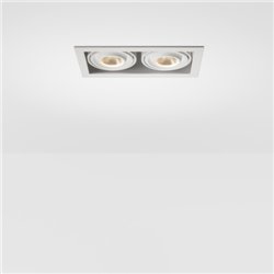 Modular Mini-Multiple Recessed Adjustable M-LED 2x DE | Spot encastré