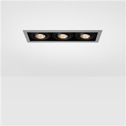 Modular Mini-Multiple Recessed Adjustable M-LED 3x DE | Spot encastré