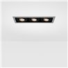 Modular Mini-Multiple Recessed Adjustable M-LED 3x DE | Spot encastré
