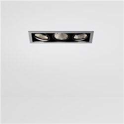Modular Mini-Multiple Smart Ring Recessed Adjustable 3x LED DE | Spot encastré