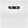 Modular Mini-Multiple Recessed Trimless Adjustable M-LED 2x DE | Einbauspot
