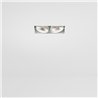 Modular Mini-Multiple Smart Ring Recessed Trimless Adjustable 2x LED DE | Spot encastré