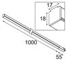 Modular Pista Linear Light Track 48V 1055 1x LED | Éclairage sur rail