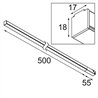 Modular Pista Linear Light Track 48V 555 1x LED | Éclairage sur rail