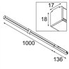Modular Pista Linear Light Track 48V 1136 1x LED | Schienenbeleuchtung