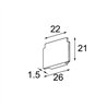 Modular Track 48V Endplate (2)