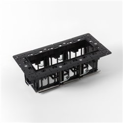 Modular Qbini Frame Recessed Trimless 3x | Einbauspot