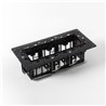 Modular Qbini Frame Recessed Trimless 3x | Spot encastré
