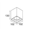 Modular Smart Box Surface 82 1x DI | Deckenlampe