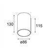 Modular Smart Tube Wall 82 L 1x DI 500mA | Wandlampe