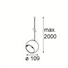 Modular Marbul Kompas Suspended Adjustable 109 1x LED DE | Hängelampe