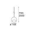 Modular Marbul Kompas Suspended 109 1x LED DE | Hängelampe