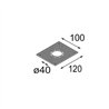 Modular Plaster Kit 100x120-40 1x