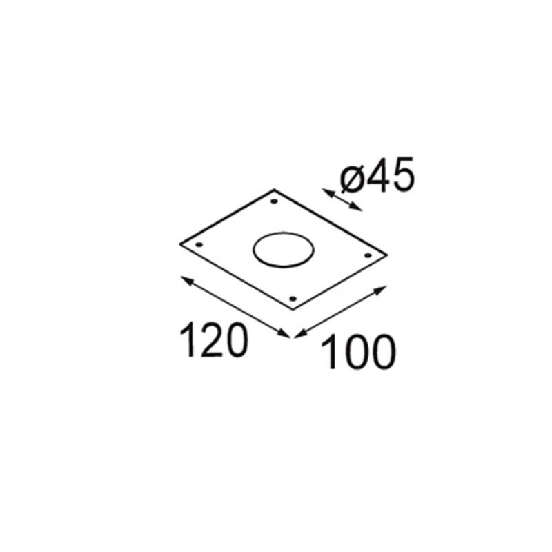 Modular Plaster Kit 100x120-45 1x