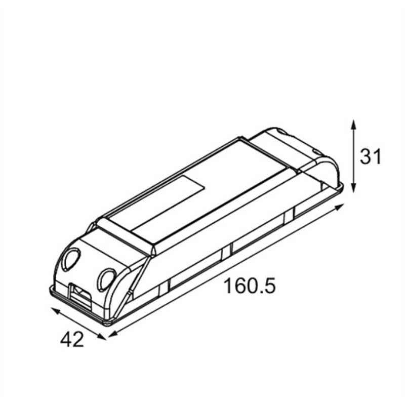 Modular LED Driver Constant Current Deep Dim 500mA 20W
