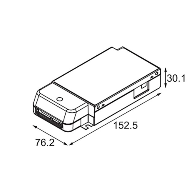 Modular LED Driver Constant Current Deep Dim 500mA 50W 2 LED Output