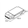 Modular LED Driver Constant Current Deep Dim 500mA 50W 2 LED Output