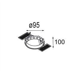 Modular Ring Recessed 82 1x