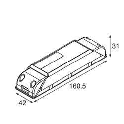 Modular LED Driver Constant Current Deep Dim 250mA 20W
