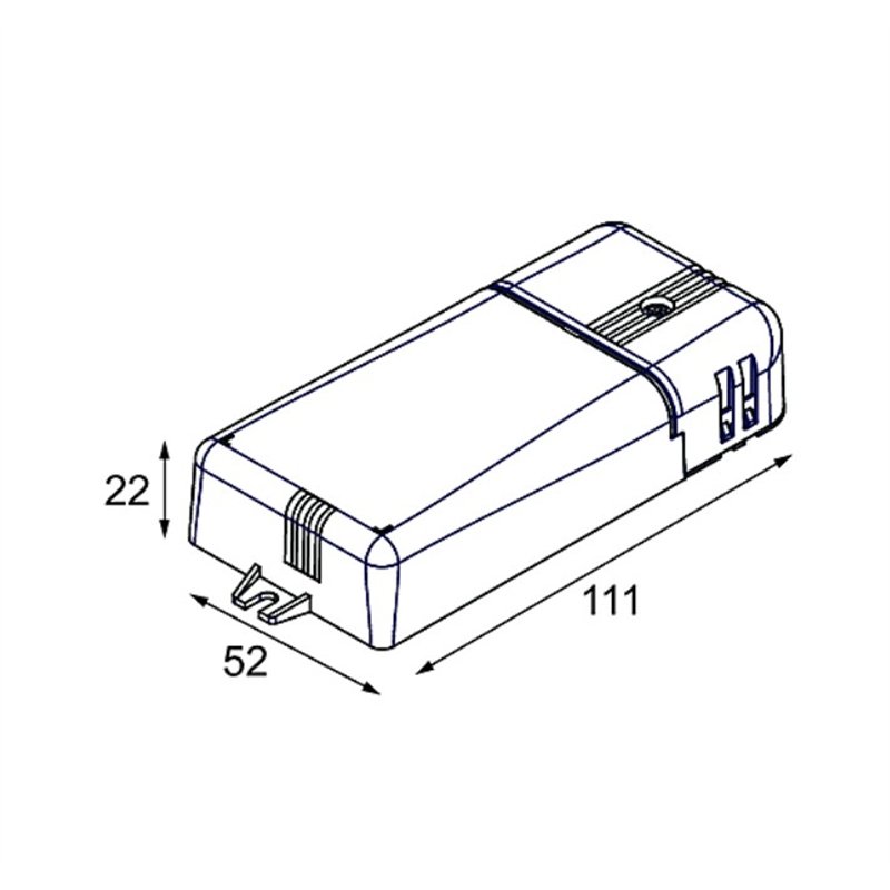 Modular LED Driver Constant Current 250mA 12W