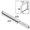 Modular Pista Linear Spots Track 48V 429 1x LED | Schienenbeleuchtung