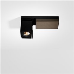 Modular Rektor Surface Adjustable 78x78 1x LED DI | Plafonnier / Applique