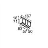 Modular Rektor Track 48V Adjustable 57x50 2x LED | Schienenbeleuchtung