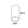 Modular Minude Surface 45 1x LED DE | Plafonnier
