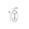 IP44 Qu Lampe Suspendue
