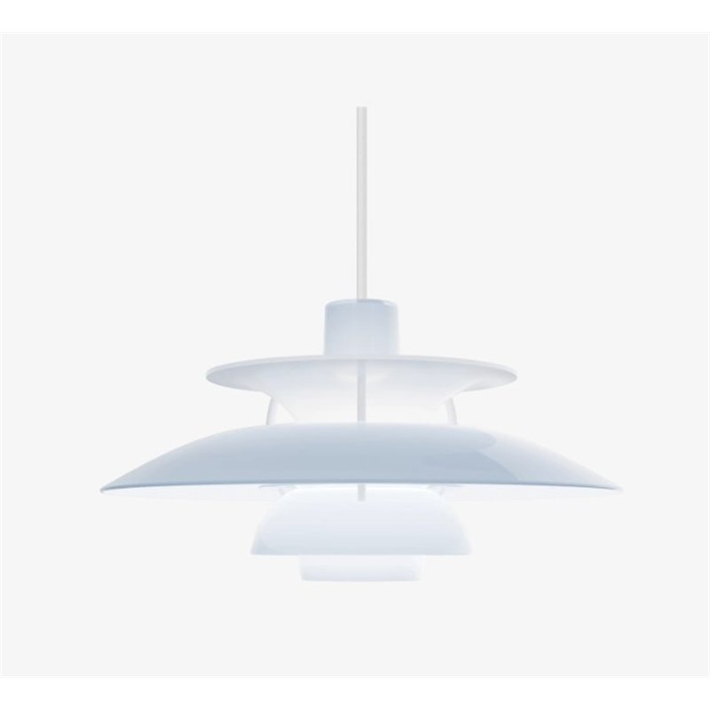 Louis Poulsen PH 5 Opale (bleu clair) Lampe à suspension - Outlet
