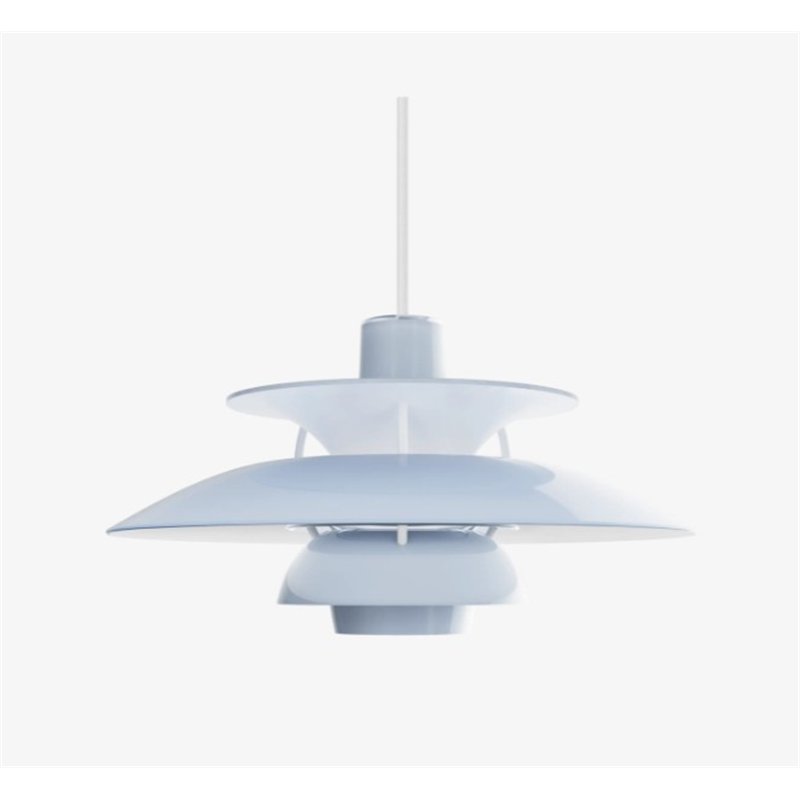 Louis Poulsen PH 5 Opale (bleu clair) Lampe à suspension - Outlet